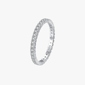 Elegant CZ Promise Ring – 925 Sterling Silver