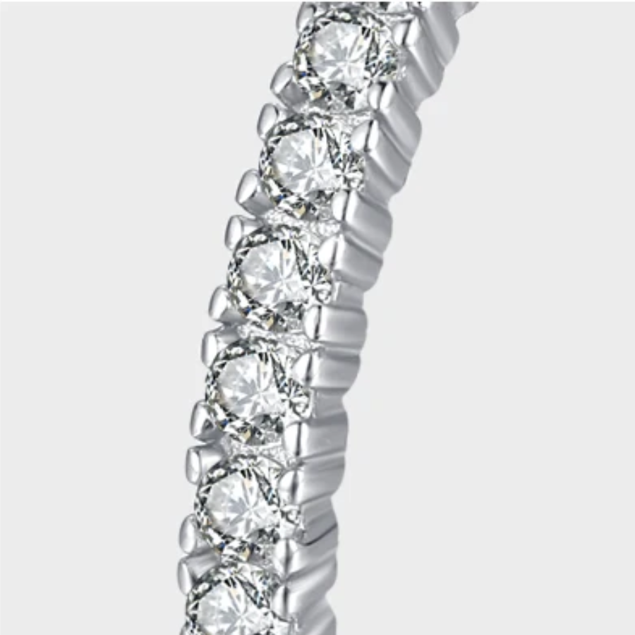 Elegant CZ Promise Ring – 925 Sterling Silver