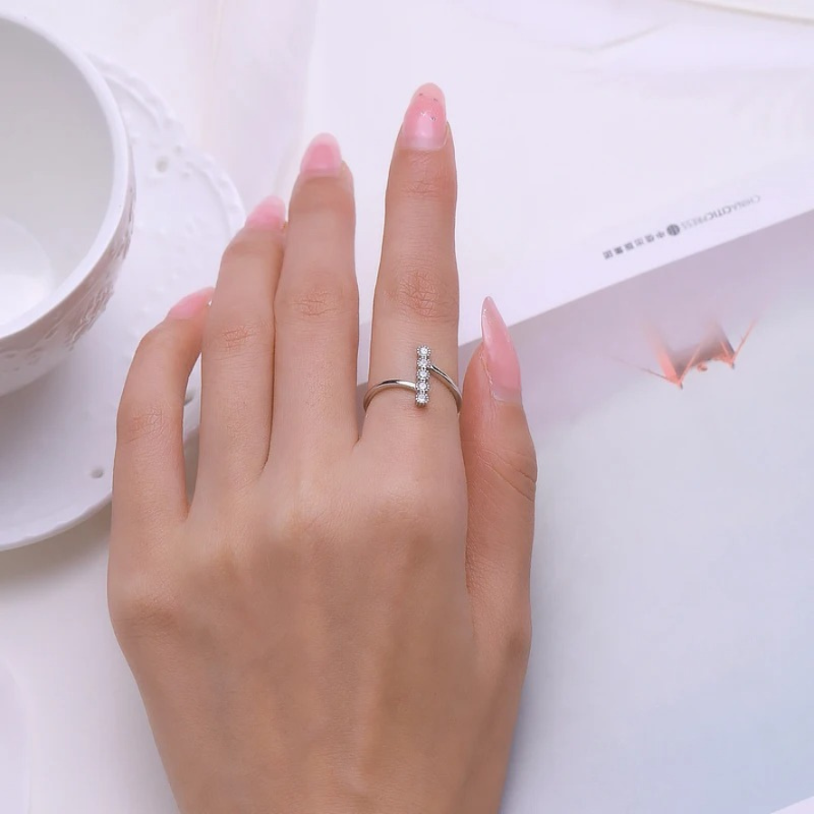 Simple Fashion Silver Ring – 925 Sterling Silver